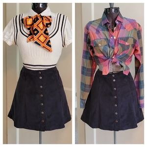 Suede-esque Snap Mini